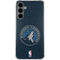 NBA Minnesota Timberwolves Distressed Galaxy S24 Plus Clear Case